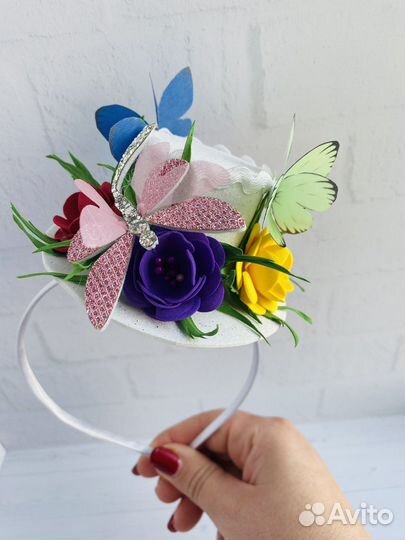 Шляпка.Ободок шляпка