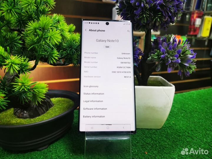 Samsung Galaxy Note 10, 8/256 ГБ