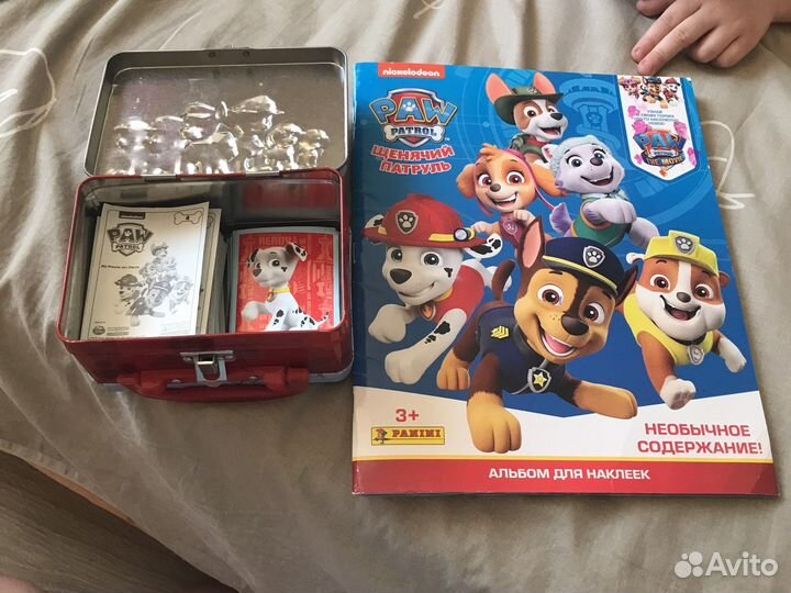 Наклейки panini щенячий патруль 2023