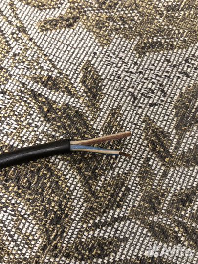 Кабель 2х2,5 в двойной резиновой изоляции