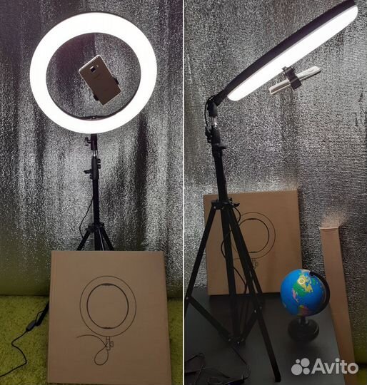 Кольцевая лампа 42вт 38см Visager Ring Lamp Штатив