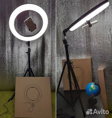 Кольцевая лампа 42вт 38см Visager Ring Lamp Штатив