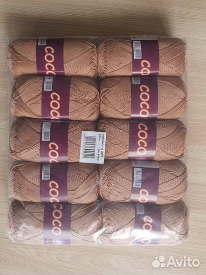 Пряжа для вязания Coco