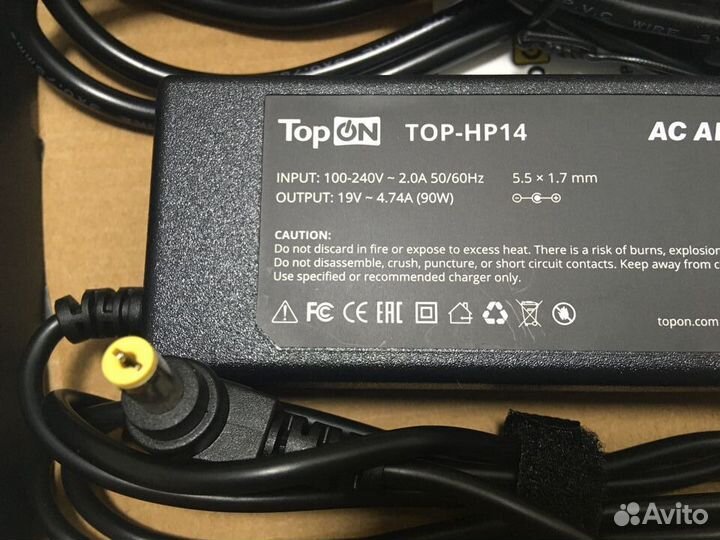 Блок питания для Acer 19V 4.74A (5.5x1.7)