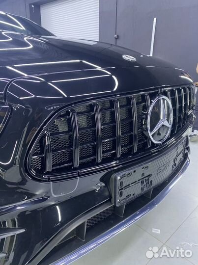 Решетка радиатора на mercedes w213