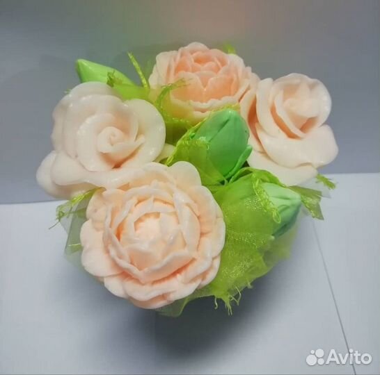 Букеты из мыла ручной работы