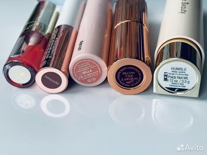 Помада, блеск YSL, Clinique, Bobbi Brown