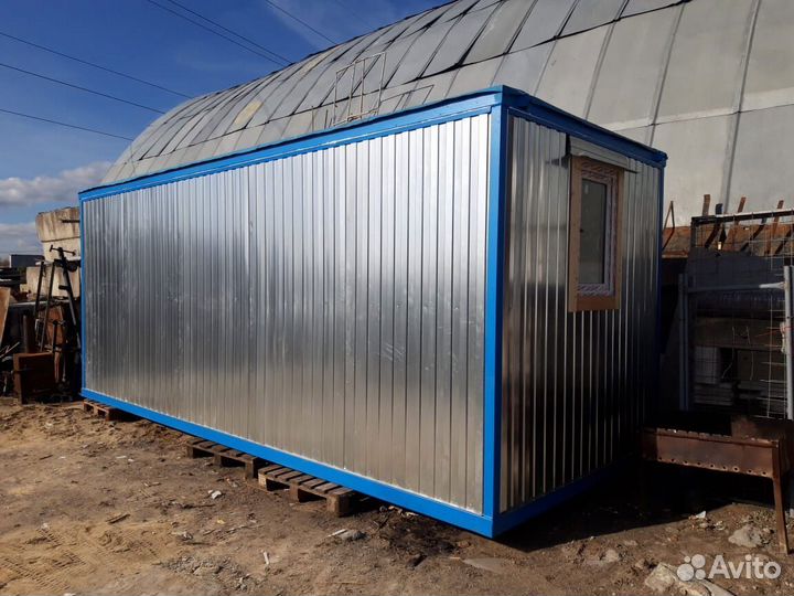 Блок-контейнер с душем и туалетом