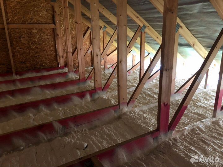 Утепление пенополиуретаном