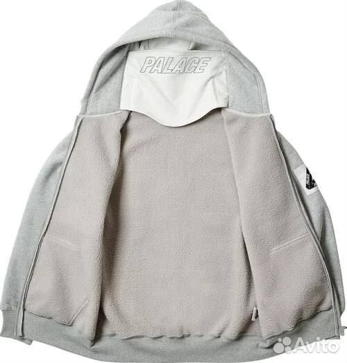 Зип худи palace с балаклавой