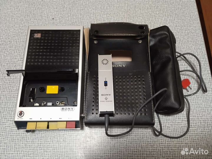 Магнитофон Sony TC-100A репортерский диктофон