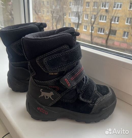 Зимние полусапоги ecco