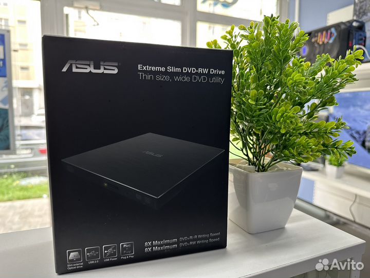 Оптический привод asus esedrw-08-H Black