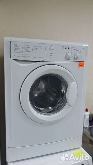 Узкая стиральная машина Индезит. Гарантия