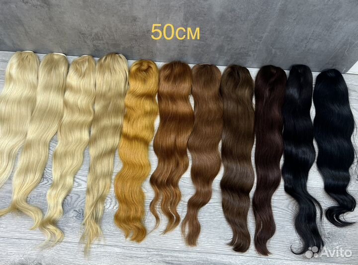 Шиньон хвост на крабе