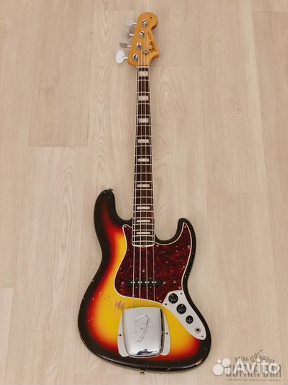 Бас-гитара Fender Jazz Bass Sunburst USA 1966 w/Ca