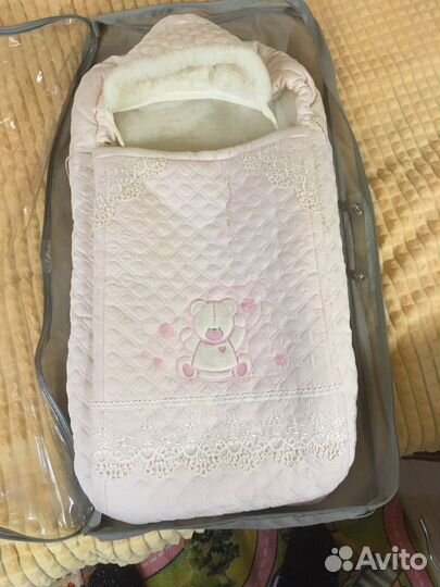 Конверт на выписку для девочки