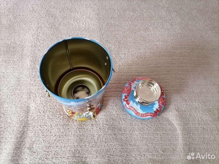 Самовар сувенирный жестяной