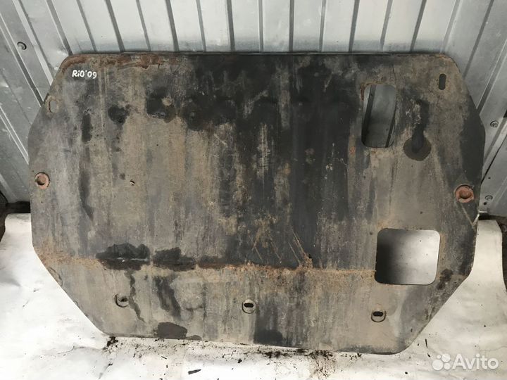 Защита картера Kia Rio 2 2006-2011