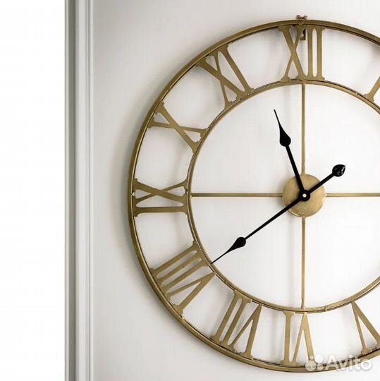 Часы настенные большие металлические zivos