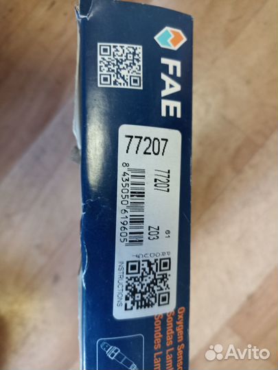 Датчик кислорода Renault Logan