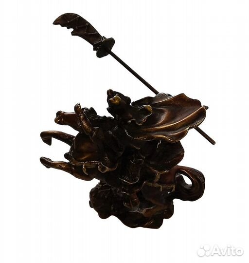 Гуань Юй Китайская Статуэтка из Бронзы RU*01a