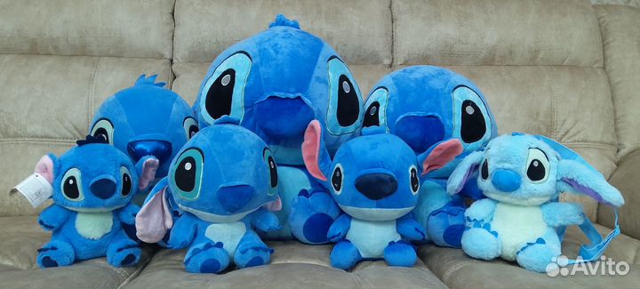 Стич в ассортименте - мягкие игрушки