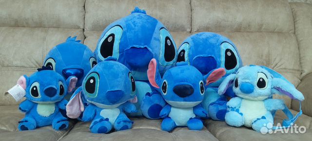 Стич в ассортименте - мягкие игрушки