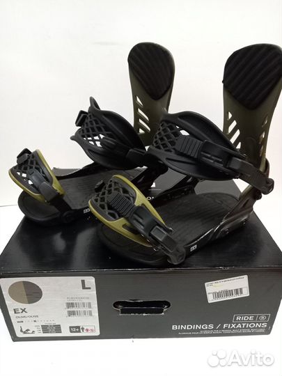 Крепления ride EX для сноуборда
