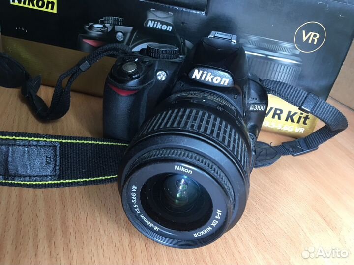 Зеркальный фотоаппарат Nikon D3100 18-55 VR kit