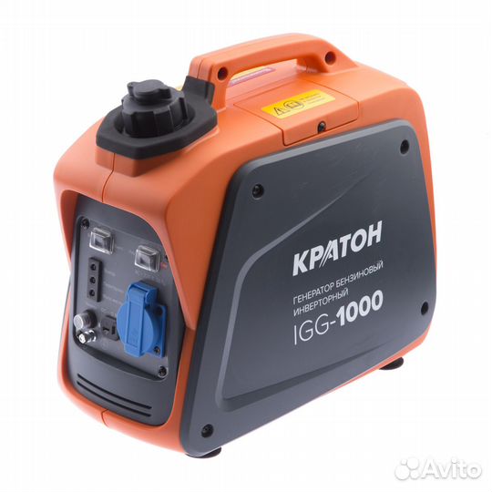 Генератор бензиновый инверторный Кратон IGG-1000
