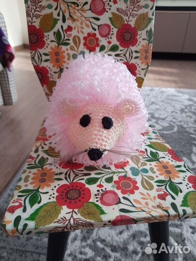 Мочалка игрушка ёжик, мышь