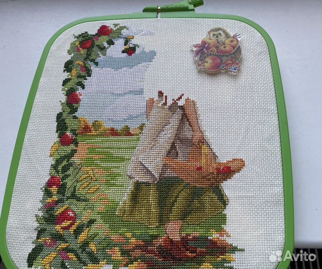 Пяльца для вышивания Nurge 3 салатовые