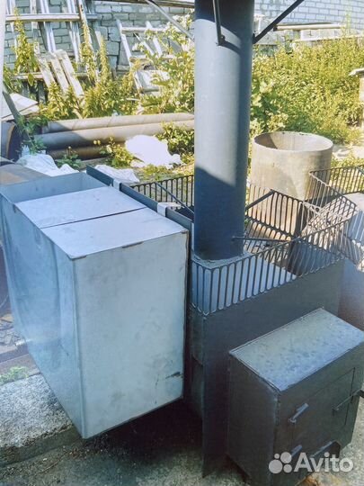 Печь для бани универсальная