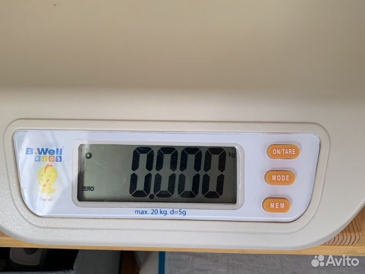 Детские весы для новорожденных B.Well