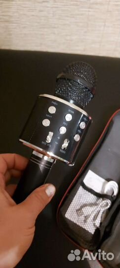 Караоке микрофон детский