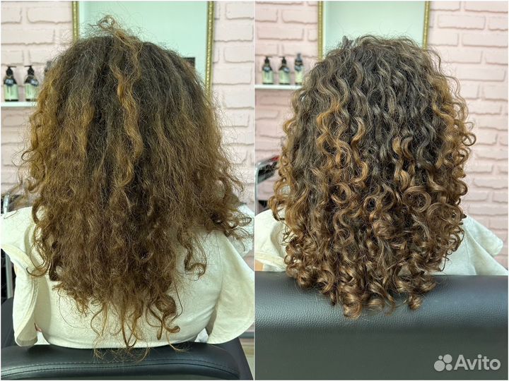Стрижка кудрявых и волнистых волос
