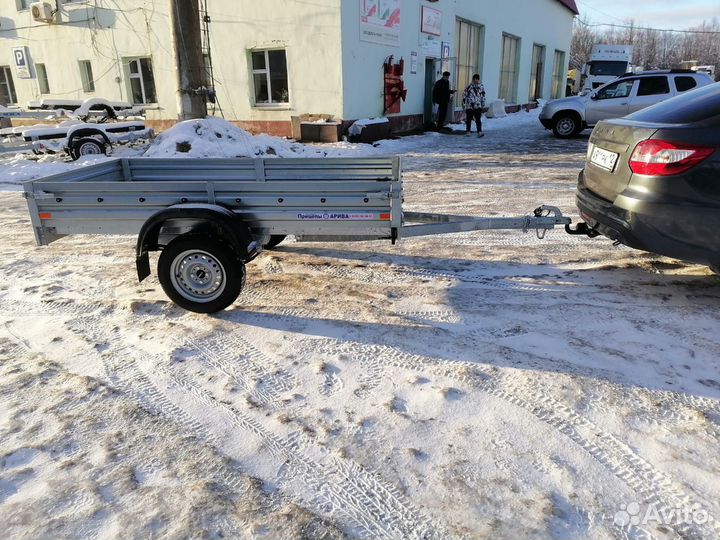 Прицeп для дaчи. Кузов 2,4х1,2.мзса