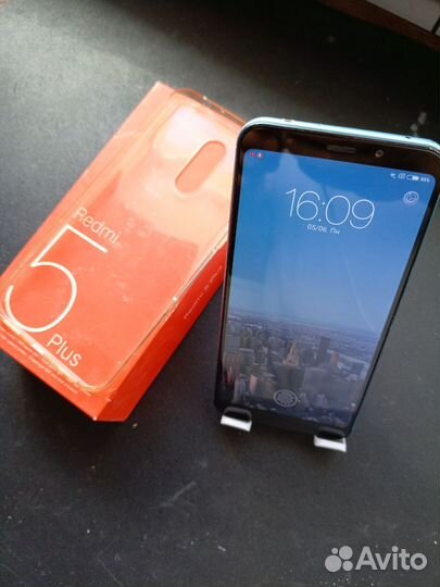 Xiaomi Redmi 5 Plus, 3/32 ГБ