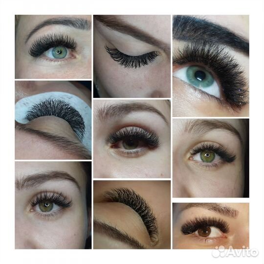 Наращивание ресниц на дому