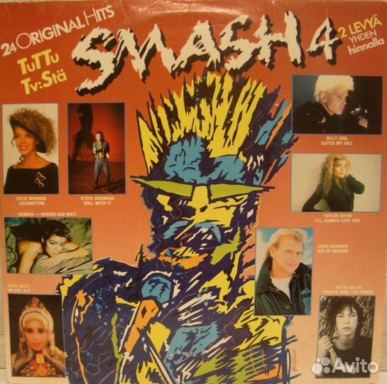 Smash 4 - Various, 2 LP, EX/EX/EX, Finland, 1988 г