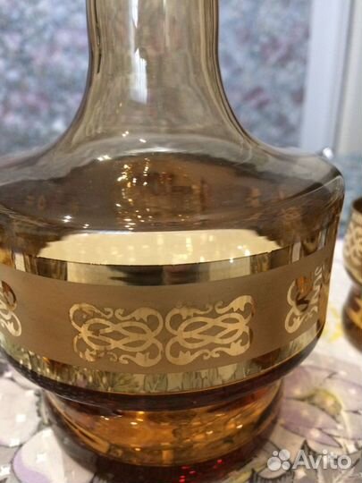 Графин СССР со стопками