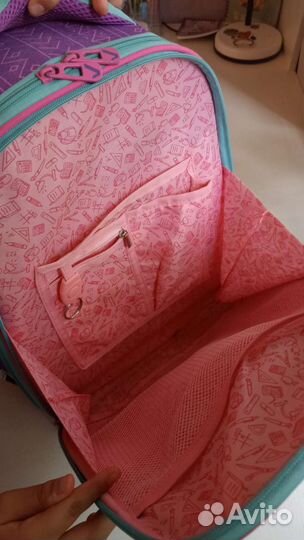 Рюкзак школьный для девочки бу
