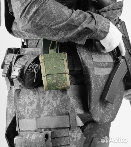 Подсумок тактический под магазин ак открытый 