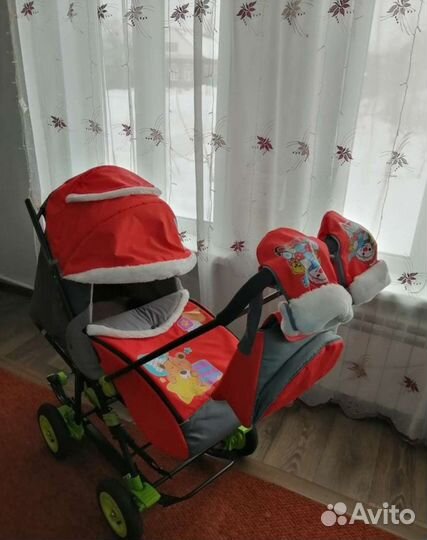 Детские санки коляска бу