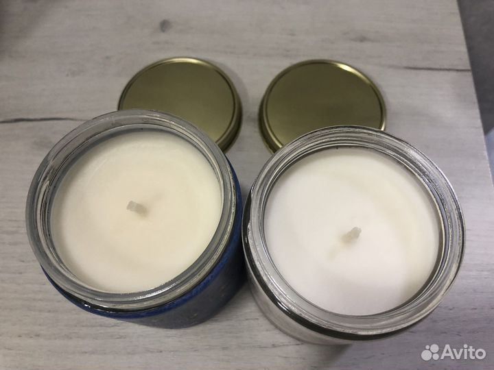 Свеча Bath & Body Works (осталась синяя)