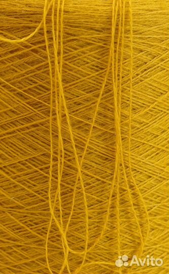Пряжа Zegna Baruffa Cashwool горчичный из Италии