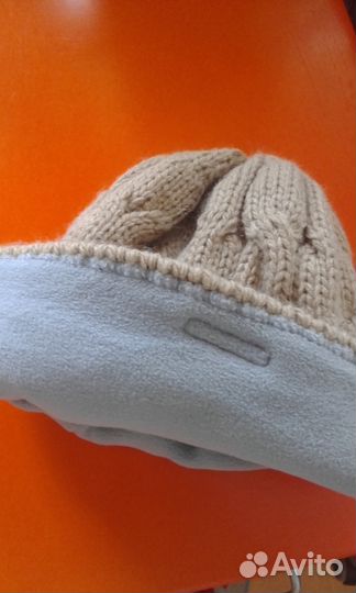 Шапка Декатлон Детская теплая двойная, внутри флис