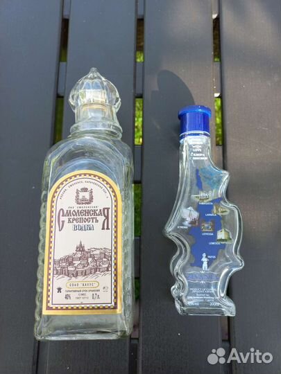 Бутылки штофы