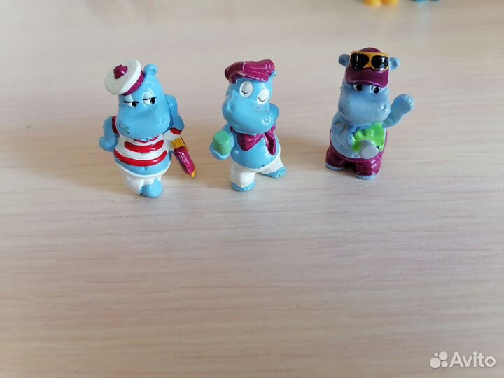 Игрушки из киндер сюрприза 90х